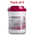 thumbnail image 2 of PDI Sani-Cloth Plus Germicidal Disposable Wipes - For Healthcare, Bactericidal, Virucidal & Fungicidal - Ready-To-Use Cleaning Cloth - Broad Surface Disinfectant - 160 Wipes (6” x 6.75") - Pack of 3, 2 of 8