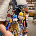 thumbnail image 1 of Cute Blocks Astronaut Key Ring Astronaut Keychain 3D Fine Workmanship heqiyong LED, 1 of 2