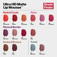thumbnail image 6 of Revlon Ultra HD Lip Mousse Hyper Matte, Liquid Cream-like Lipstick, 0.16 oz, 815 Red Hot, 6 of 9