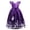 #01-Purple, variant on Halloween Dresss for Girls, Sleeveless Halloween Gown for Toddler Girls Flared Party Dress with Pockets Twirl Swing Pageant Outfit, Halloween Gifts