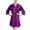 Purple, variant on Tumotour Long Nightgowns For Women Button Down Sleepshirt V Neck Pajamas Loungewear Nightdress Short Sleeve Night Gown Sleep Shirt Ladies Soft Sleepwear Sleepwear