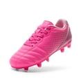 thumbnail image 1 of Tacos de Fútbol DREAM PAIRS para Niños Grandes Talla 5 Rosa Fucsia, 1 of 5