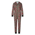 thumbnail image 5 of Nituyy Matching Family Pajamas Sets Christmas PJ's Holiday Christmas Deer Printed Sleepwear with Plaid Pants, 5 of 10