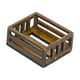 thumbnail image 2 of Cesta de frutas en miniatura hecha a mano para casa de muñecas, caja de madera a escala 1/12, juego de simulación Marrón, 2 of 8