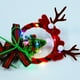 thumbnail image 4 of Varita mágica navideña, bastón de caramelo ligero, juguete de invierno, sombrero rojo, bola mágica, varita encantada, recuerdo de fiesta navideña, 4 of 7