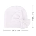thumbnail image 4 of Set de gorros y manoplas para bebés BQUBO, gorro de hospital para recién nacidos, algodón, 4 of 7
