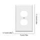 thumbnail image 3 of Placa Sin Tornillo Pared La Del Interruptor 5/10pcs Termoplástico A Prueba Polvo para, 3 of 7