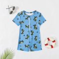 thumbnail image 2 of Shadoumai Baby Boys Swimsuits Dinosaur Bathing Suit Toddler Sun Rash Guard Swimwear 0 3 Years, 2 of 4