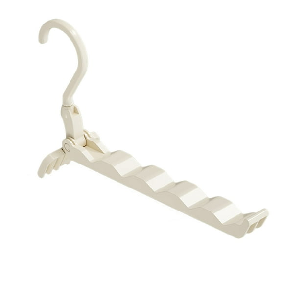 Portable Folding Clothes Drying Rack Convenient Designs with 5 Hangers Home Accessory for Small Space Hanging Solution