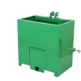 thumbnail image 7 of 3 Point Ballast Box, 800lbs Capacity Hitch Ballast Box, Heavy Duty Steel, Tractor Ballast Box with 5cu.ft Volume, Fits Category 1 Tractor Attachment, Standard 2'' Hitch Receiver, 7 of 7