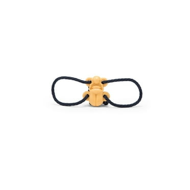 BARK Super Chewer Durable Tug & Chew Dog Toy with Tough Rope, Cheese Scented, Large