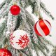 thumbnail image 3 of Purple Adornos de bolas navideñas para decoraciones navideñas: adornos para árboles de Navidad para decoración de fiestas y días festivos, 3 of 5