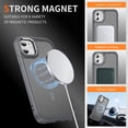 thumbnail image 2 of TECH CIRCLE For iPhone 16 Pro Max Translucent Back Case 6.9" 2024 Model, Compatible with MagSafe and Magnetic Accessories, Lightweight Slim Case, Shockproof Protective Cute Phone Cover,  Gray, 2 of 8