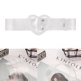 thumbnail image 4 of Troglfold Women Waist Belt Clear Belt Transparent Dress Belt Jeans Belt Costume Accessory,41.34"X1.26"X0.2", 4 of 10
