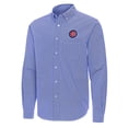 thumbnail image 2 of Men's Antigua Royal Chicago Cubs Porter Woven Long Sleeve Button-Down Shirt, 2 of 3