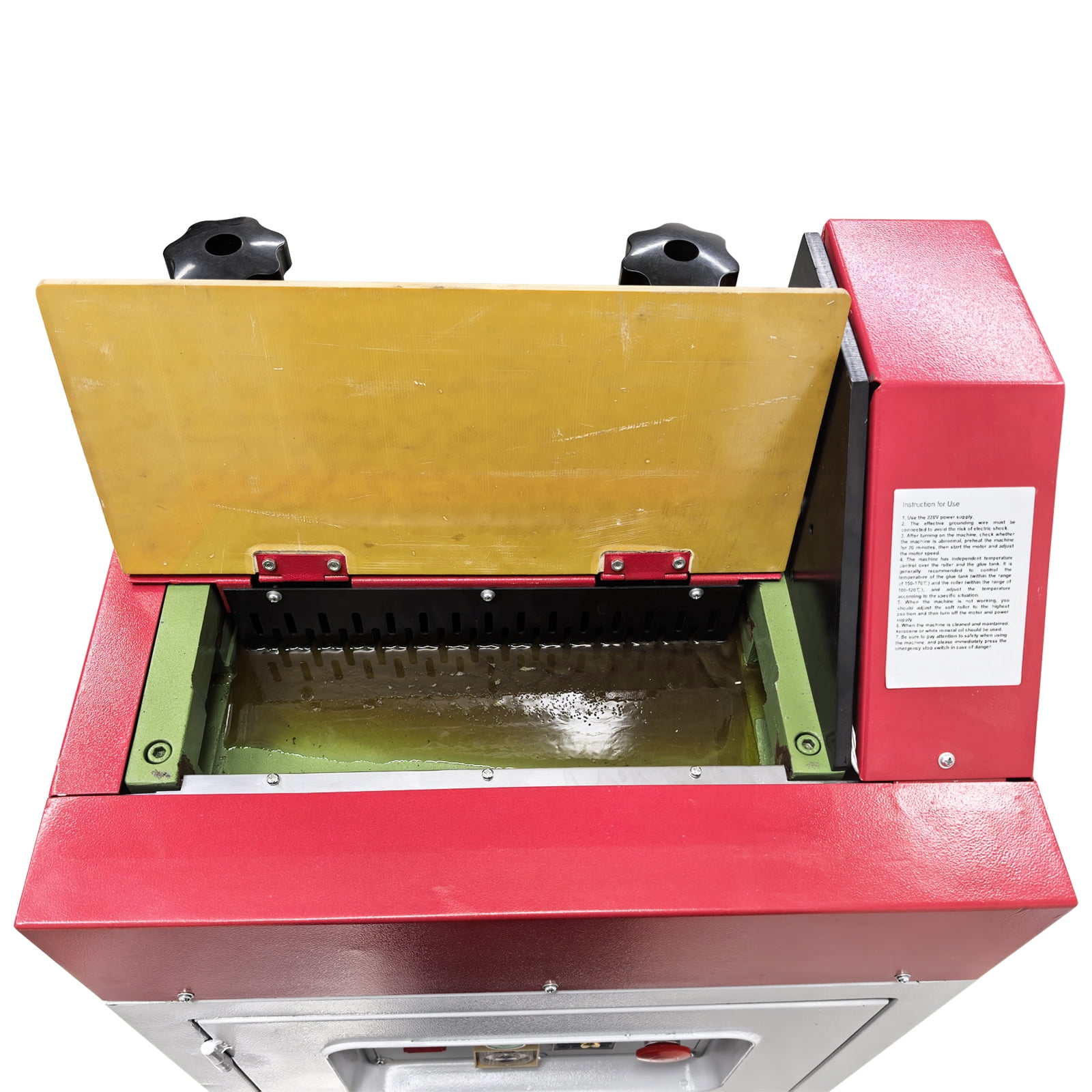 11.8in Hot Cementing Machine 220V Hot Melt Glue Coating Machine