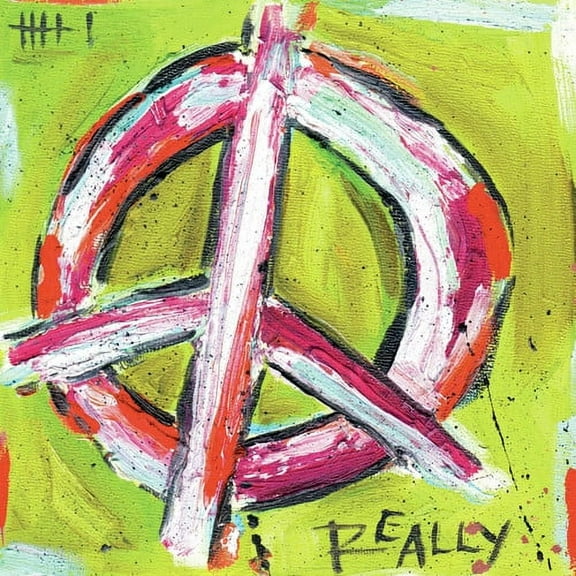 Marmont Hill "Peace Really" by Tori Campisi Painting Print on Canvas