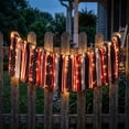 thumbnail image 2 of AYktou 4th of July Decorations - 8.2 Ft Patriotic Bunting Banner with LED Light String, Independence Day Streamer Garland, Memorial Day Flag Hanging Sign 250th Anniversary Ribbon Garland Flag Banner, 2 of 6