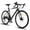 Black, variant on 700C Road Bike for Adult Men and Women, 16 Speed Road Bicycle, Lightweight Aluminum Frame, Dual Disc Brake, Racing Bike, Adult City Commuter Bicycle, Black