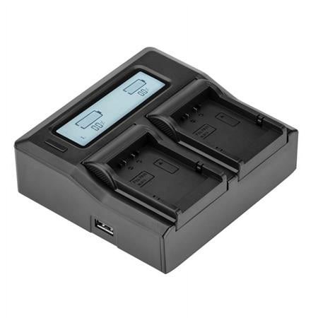 UPC: 0192223192980 | Dual Smart Charger with LCD Screen for Panasonic DMW-BLB13
