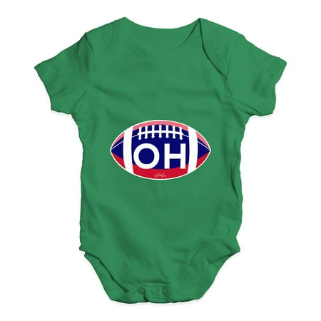 Baby Unisex Baby Grow Bodysuit Oh Ohio State Football Funny Baby