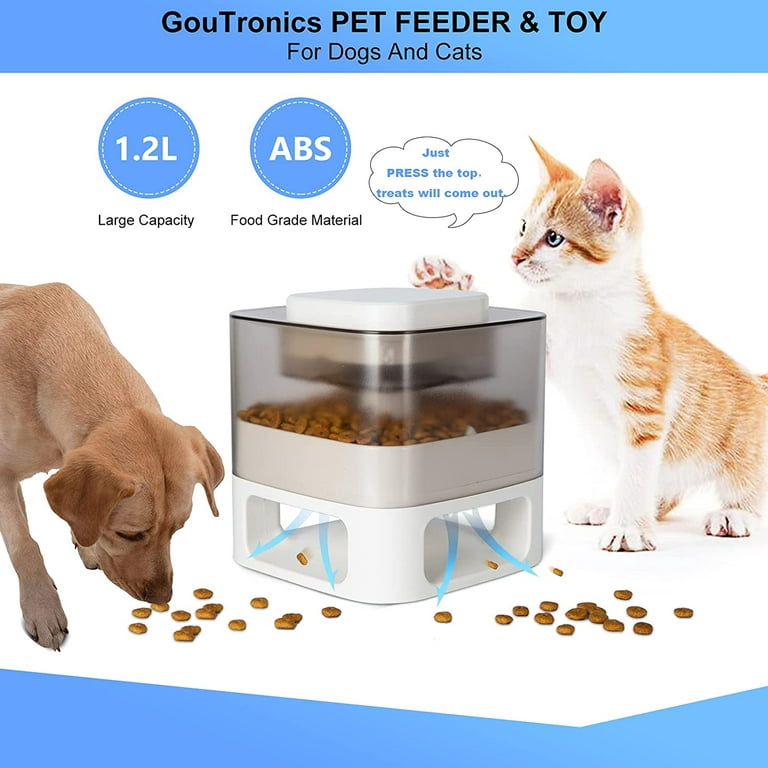 Dog Feeder,Pet Cat Dry Food Dispenser,IQ Training Dog Treat