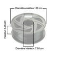 thumbnail image 4 of CloneBox 03430 1.75mm PLA 3D Printer Filament 1kg Sky Blue, 4 of 6