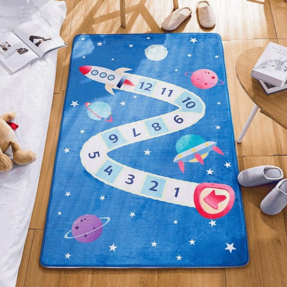 Clearance Hopscotch Rug Kids Play Space & Playroom Decor,Non Skid