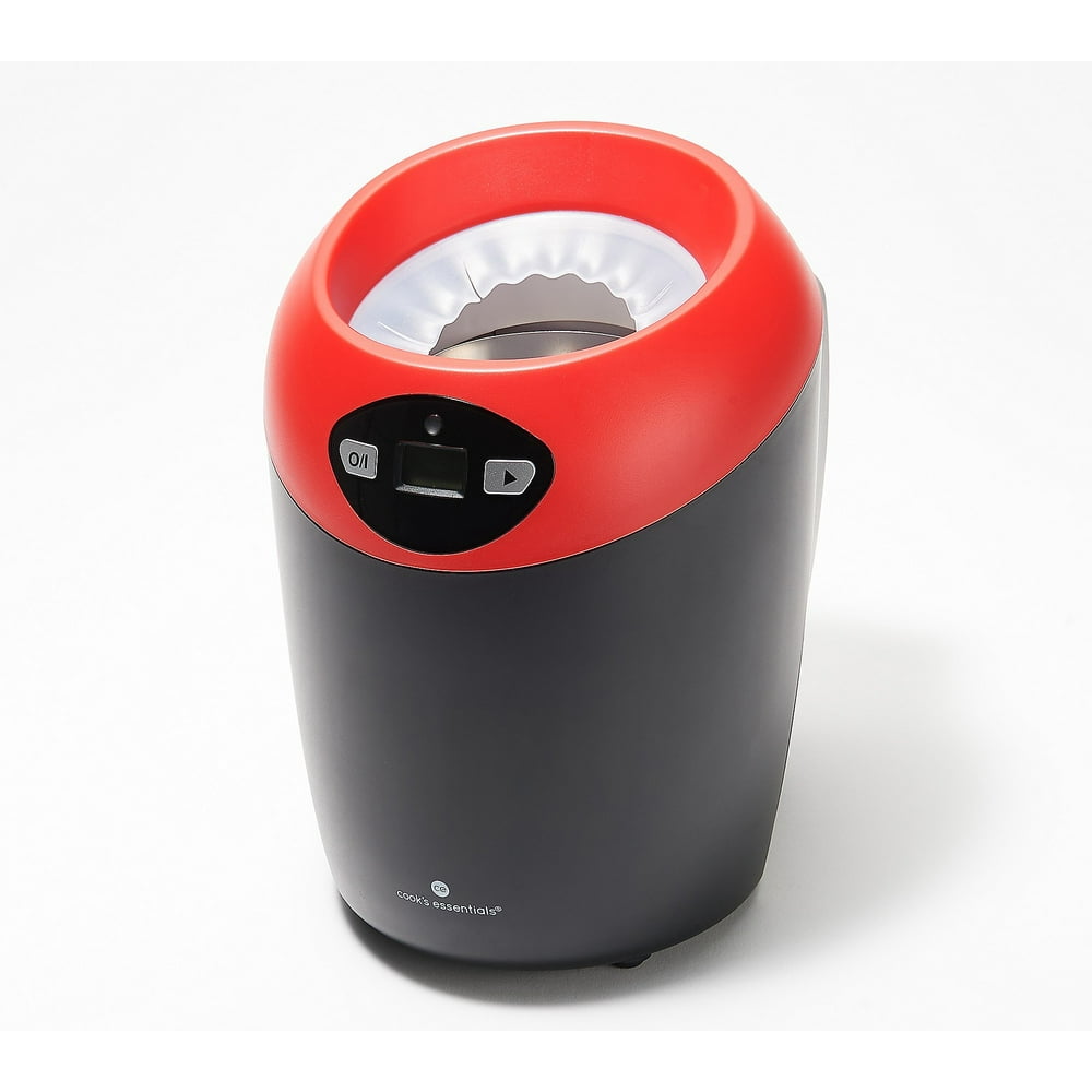 Cook's Essentials Electric Wine Bottle Chiller Model K51086 Red