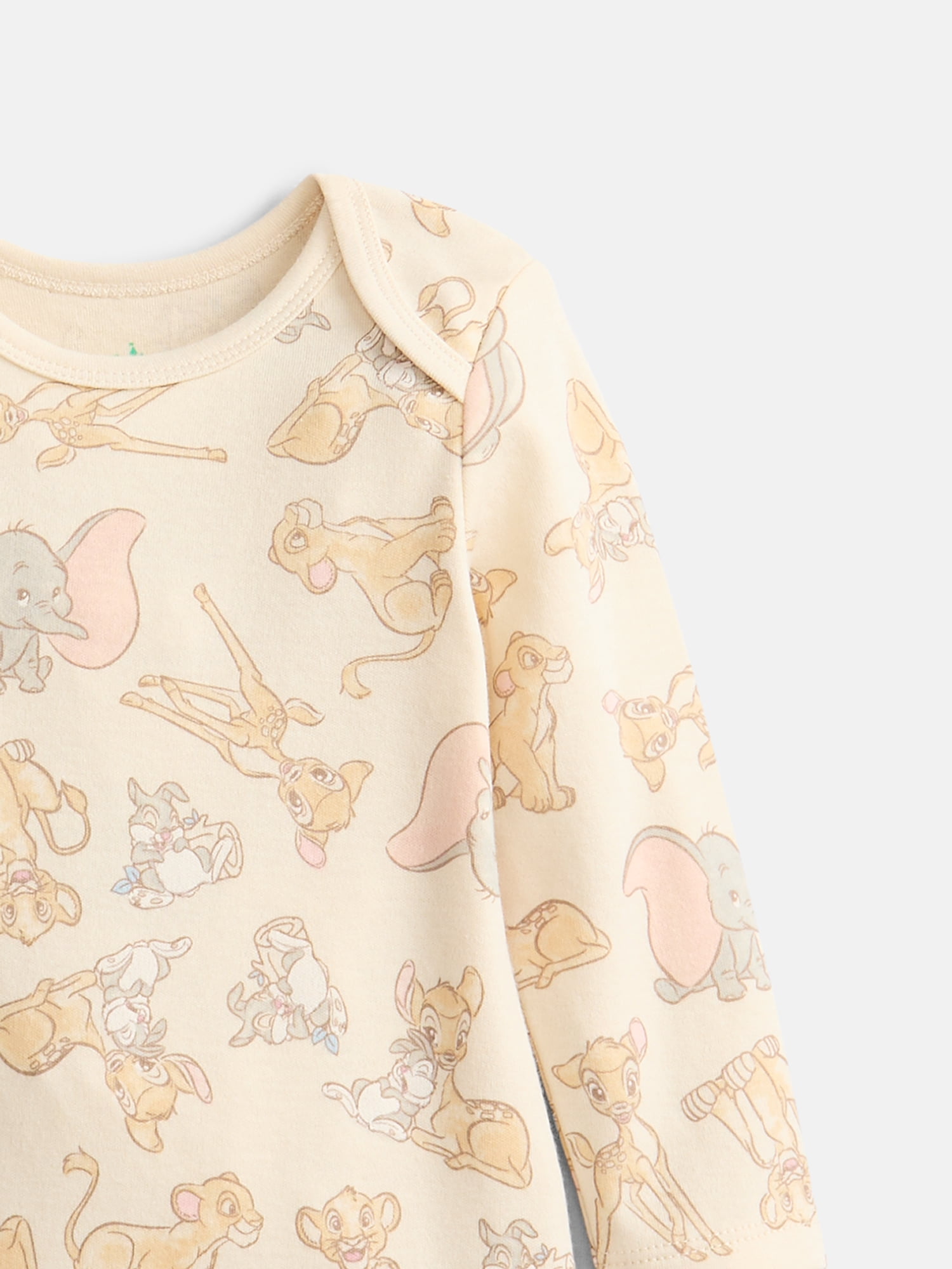 Disney Baby Wishes + Dreams Classics Bodysuits with Long Sleeves, 3 Pack, Sizes Newborn-18M
