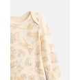 thumbnail image 3 of Disney Baby Wishes + Dreams Classics Bodysuits with Long Sleeves, 3 Pack, Sizes Newborn-18M, 3 of 4