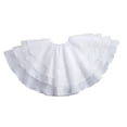 thumbnail image 4 of Chal de gasa para mujer, elegante accesorio de disfraz con volantes para citas, fiestas y bodas., 4 of 8