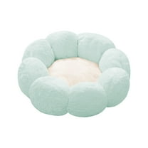 Matoen Cat Beds for Indoor Cats Washable, Flower Shaped Small Dog Bed Calming Pet Bed, Cat Beds & Furniture, Large Cat Bed, Kitty Kitten Bed