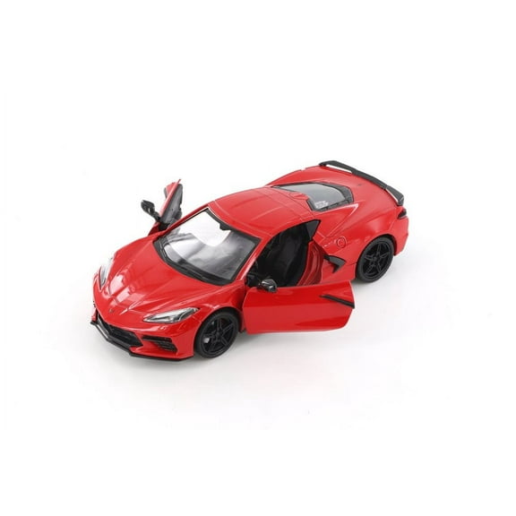 2020 Chevy Corvette C8 Stingray, Red - Showcasts 79360/16D - 1/24 scale Diecast Model Toy Car