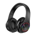 thumbnail image 1 of Auriculares Bluetooth inalámbricos emisores de luz luz de respiración colorida se puede insertar tarjeta plegable auriculares Bluetooth de graves pesados(Compre 2 y ahorre 10%), 1 of 2