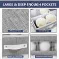 thumbnail image 3 of 2 Pack Boîte de Rangement pour Tasses et Tasses à Café avec Séparateurs, Conteneurs de Stockage en Chine Coque Rigide avec 24 Compartiments pour Déménagement et Protection (Gris), 3 of 8