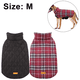 thumbnail image 2 of Chaquetas para perros, abrigos impermeables para perros, abrigos a prueba de viento para clima frío, ropa para perros, suéteres reversibles a cuadros de estilo británico para perros, 2 of 7