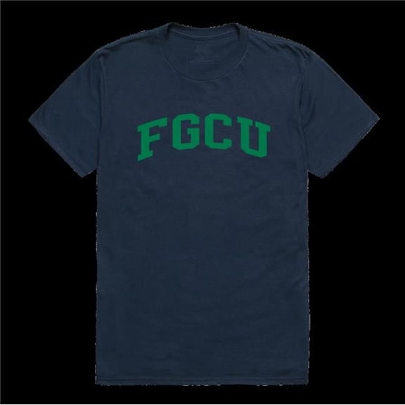 W Republic 537-303-NVY-03 Florida Gulf Coast Eagles College T-Shirt, Navy - Large
