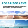 thumbnail image 2 of Gafas de sol polarizadas WISTON XL Z87 para cabezas grandes y anchas, azules, 2 of 7