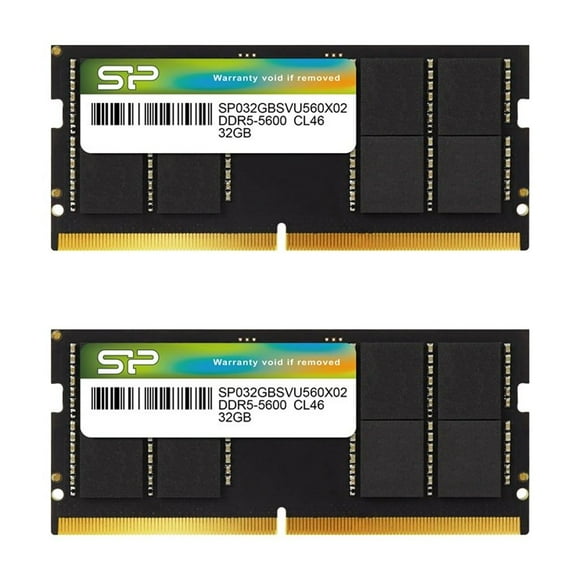 Silicon Power SP064GBSV560F22 module Mémoire 64 Go 2 x 32 Go DDR5 SODIMM 5600 MHz ECC