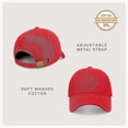 thumbnail image 2 of Gorra de béisbol de algodón unisex para hombres y mujeres estilo polo ligero ajustable con ala curvada, 2 of 5