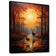 thumbnail image 2 of Designart "African Savannah Euphony III" African Floater Framed Canvas Print, 2 of 7