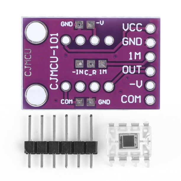 Módulo sensor detección analógica OPT101 Diodo fotoeléctrico un chip 14kHz WCMCU-101 CJMCU-101
