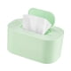 thumbnail image 4 of Calentador de toallitas térmicas, dispensador de toallas húmedas y cálidas, caja dispensadora de toallitas, calentador de pañuelos para uso doméstico, verde, 4 of 10