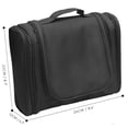 thumbnail image 5 of Travel Toiletry Bag, Makeup Cosmetic Shaving Organizer Kit, for Men & Women-Great Holiday Gift Idea Black, 5 of 7