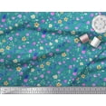 thumbnail image 2 of Soimoi Polyester Crepe Fabric Flower Watercolor Printed Craft Fabric by The Yard 42 Inch Wide, 2 of 3