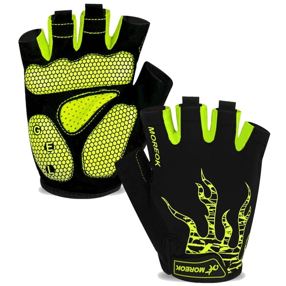 Guantes de ciclismo MOREOK 050 con almohadilla de gel de 5 mm para hombres/mujeres