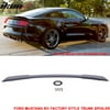 Fit 15-17 Ford Mustang RO Style Trunk Spoiler Wing Unpainted ABS