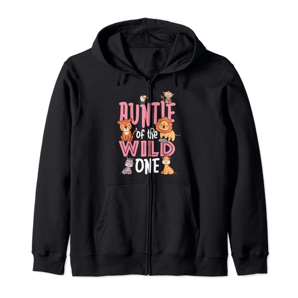Wild One Zoo Animals Hoodie