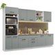 thumbnail image 2 of Cocina Integral Completa Modular Madesa Agata 310cm BG 02, 2 of 5
